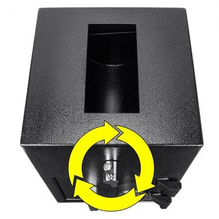 Rotary Deposit Safe - Barska AX13308 Rotary Hopper Depository Safe