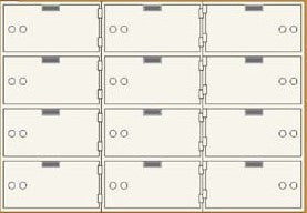 SafeandVaultStore SDBAX-12 AX Series Safe Deposit Boxes