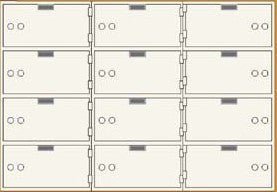SafeandVaultStore SDBAX-12 AX Series Safe Deposit Boxes