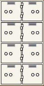 SafeandVaultStore SDBAXN-8 AXN Series Safe Deposit Boxes