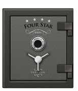 SafeandVaultStore Sherman Four Star Series Burglary &amp; Fire Safe