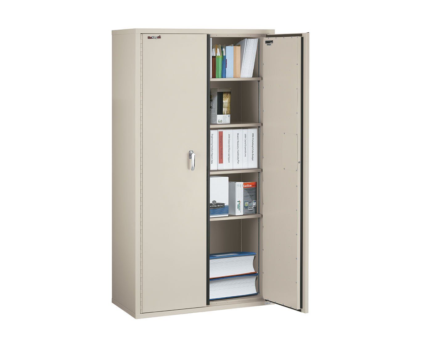 FireKing CF7236-D Secure Storage Cabinet Parchment Closed