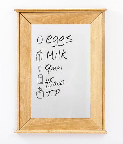 Tactical Walls - Tactical Walls 1420M Concealment Dry Erase Board With Magnetic Or RFID Lock