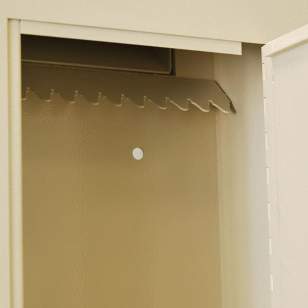 Through The Wall Depository Safe - Protex WDC-160E Wall-Mount Locking Drop Box With Chute