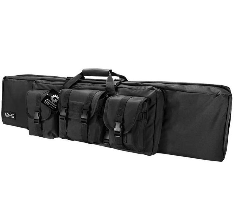 Transportable Gun Bags And Cases - SafeandVaultStore 45.5" Tactical Rifle Bag (Black)