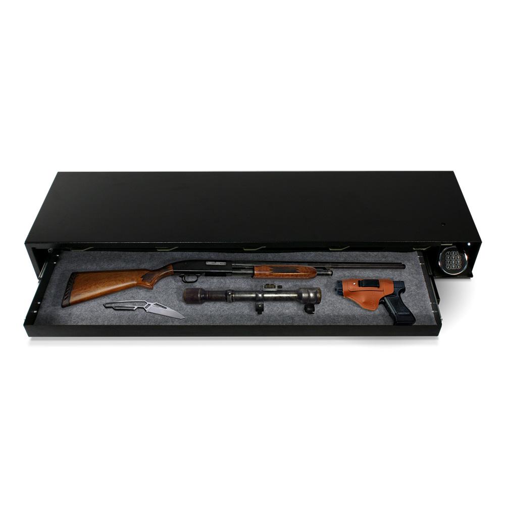 Mesa MUBG652E Under Bed Gun Safe Slide Out Tray with Guns 2