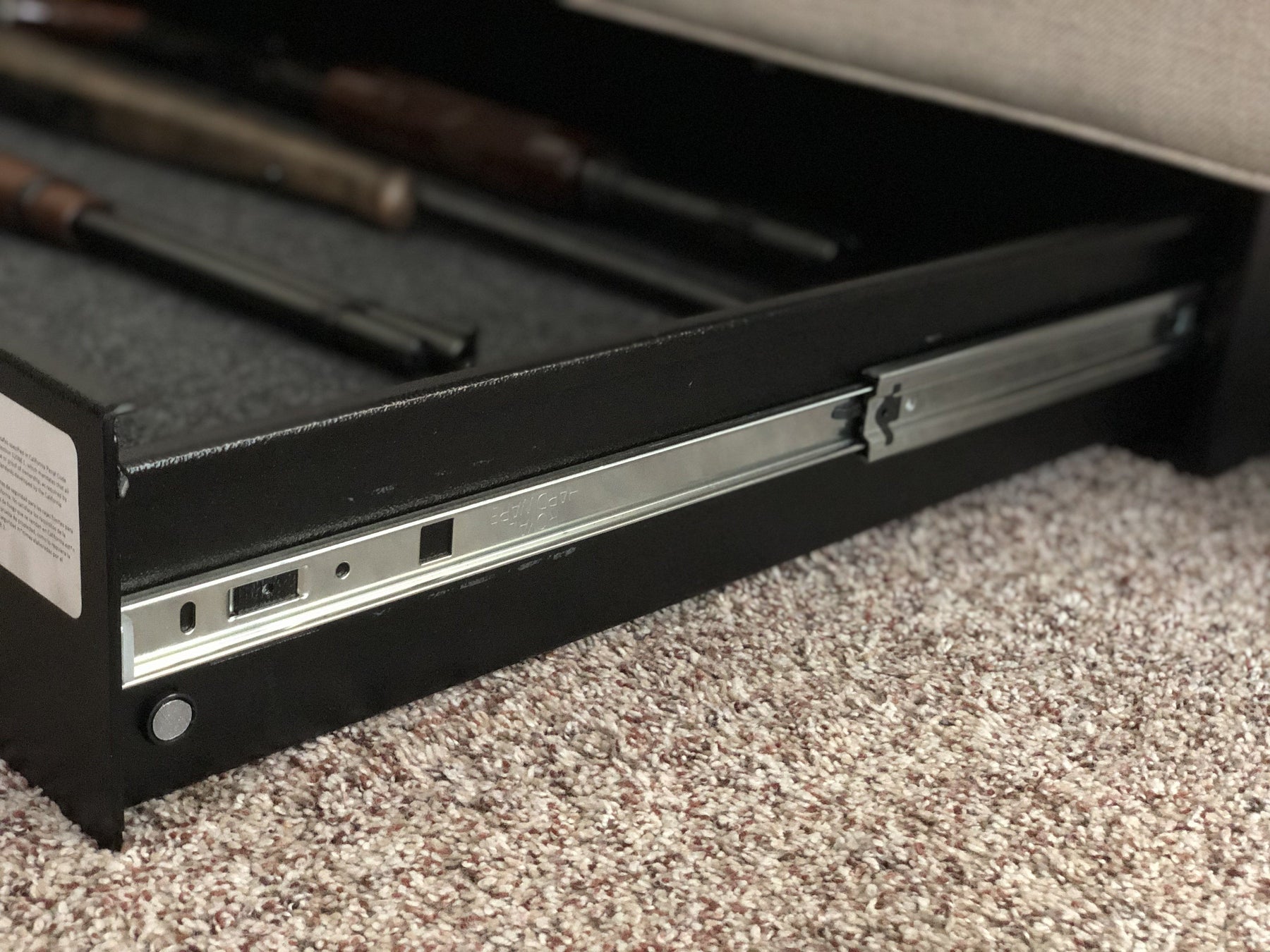 Monster Vault Low Profile Under Bed Gun Safe Safe and Vault