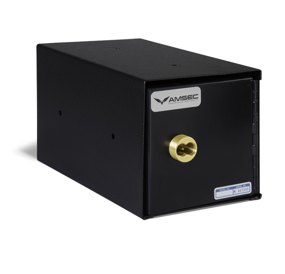 AMSEC TB06107 Undercounter Safe with Best Removable Core Key Lock Safe and Vault