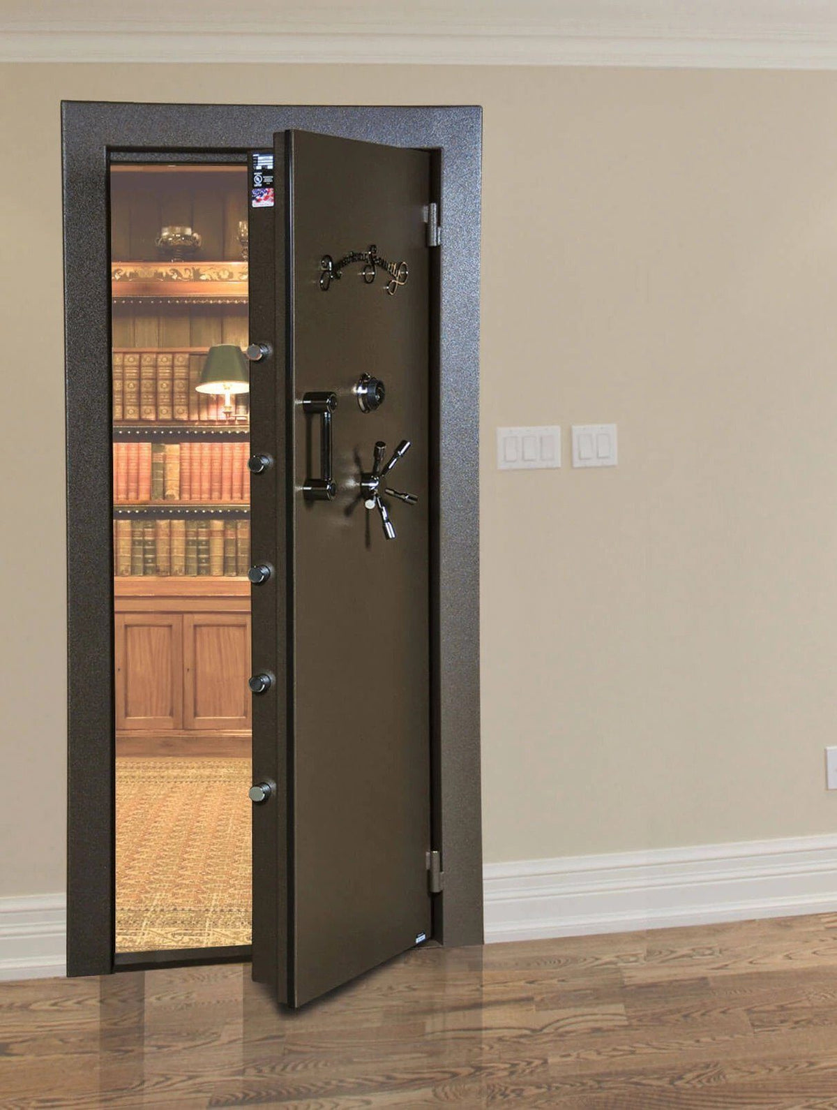 AMSEC VD8036BFIS Burglar & Fire Resistant In-Swing Vault Door 