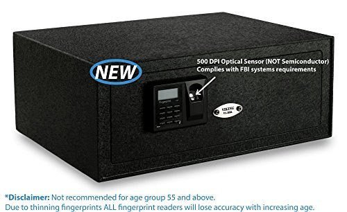 Viking VS-38BL Laptop Biometric Fingerprint Safe