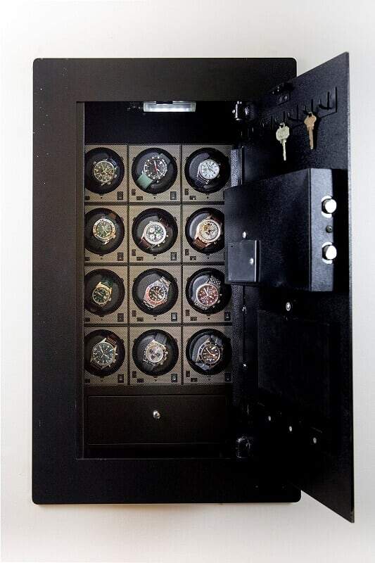 BlumSafe 301504 Luxury Watch Winder Wall Safe Safe and Vault