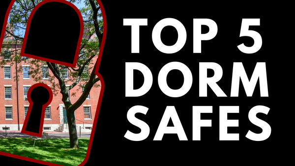 Top 5 Dorm Safes You Should Buy For Your Dorm Room